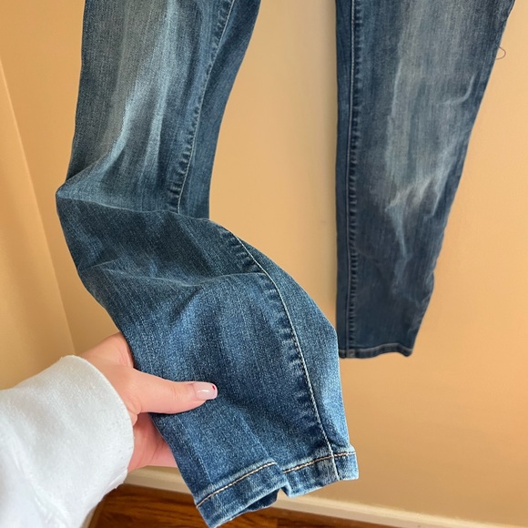 👖GARAGE: Women’s size 09 blue skinny jeans, w/belt loops & pockets, preowned. - Picture 8 of 15
